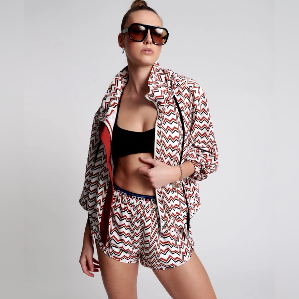 NWT One Teaspoon Sport Heartline Track Jacket